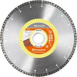 DISQUE DIAMANT HUSQVARNA VARI CUT S25 POUR MEULEUSE D'ANGLE Ø 230 MM POUR PIERRE NATURELLE ALÉSAGE 22.2- 579807280--