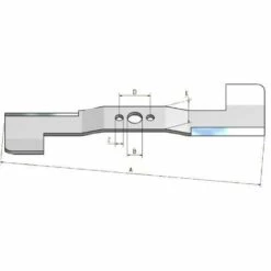 Lame AYP A134149 -HUSQVARNA Soldes 61809757 3